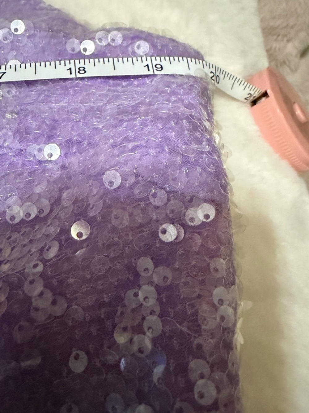 a new day Lavender Satin Blouse - Picture 4 of 4